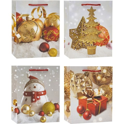 Torebka ozdobna TBN-23036-GL-A4 26x32x10cm (12szt) ROZETTE Torebka ozdobna TBN-23036-GL-A4 26x32x10cm (12szt) ROZETTE