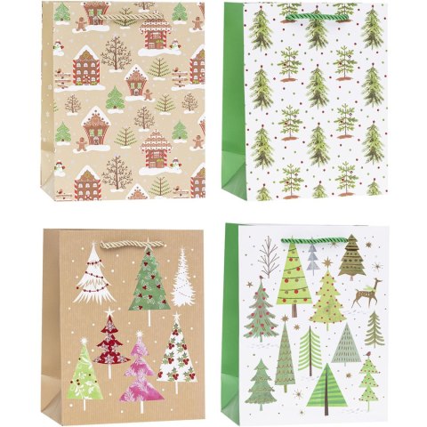 Torebka ozdobna TBN-24203-HS-A4 26x32x10cm (12szt) ROZETTE Torebka ozdobna TBN-24203-HS-A4 26x32x10cm (12szt) ROZETTE