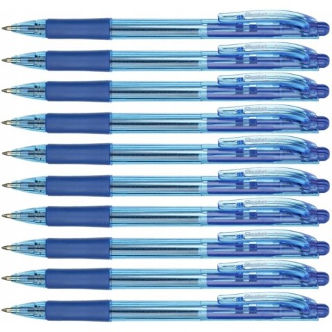 Długopis pstrykany WOW BK417 niebieski (10sztuk) PENTEL Długopis pstrykany WOW BK417 niebieski (10sztuk) PENTEL