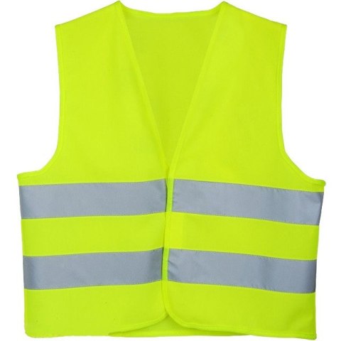 Kamizelka ostrzegawcza żółta r.XL (54x64cm) BULK