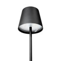 Lampka restauracyjno-barowa led PLATINET czarna RGB 4W 400lm wodoodporna z akumulatorem 4000mAh (PTL44RGB)