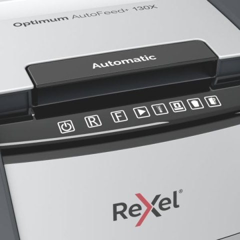 Niszczarka Rexel Optimum AutoFeed+ 130X P4 130 kartek, kosz 44L 2020130XEU Niszczarka Rexel Optimum AutoFeed+ 130X P4 130 kartek, kosz 44L 2020130XEU