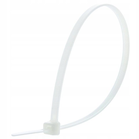 Opaska zaciskowa 400x4,8mm (100szt) biała LEXTOOL (LXOP30) Opaska zaciskowa 400x4,8mm (100szt) biała LEXTOOL (LXOP30)