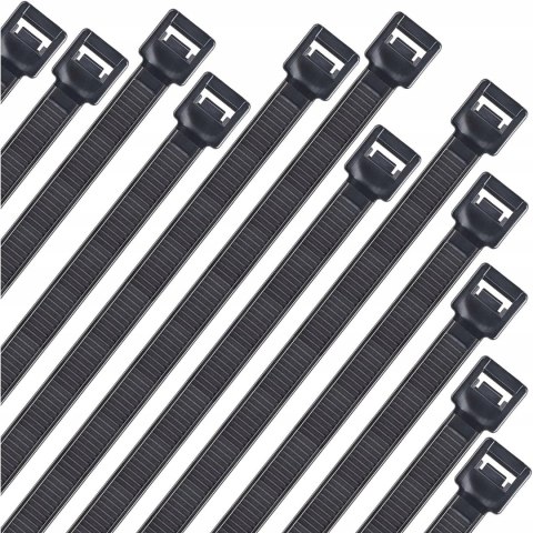 Opaska zaciskowa 400x4,8mm (100szt) czarna LEXTOOL (LXOP31) Opaska zaciskowa 400x4,8mm (100szt) czarna LEXTOOL (LXOP31)