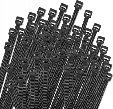 Opaska zaciskowa 400x4,8mm (100szt) czarna LEXTOOL (LXOP31) Opaska zaciskowa 400x4,8mm (100szt) czarna LEXTOOL (LXOP31)