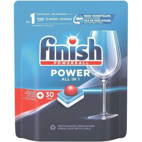 Tabletki do zmywarki FINISH POWERBALL POWER (30szt) Tabletki do zmywarki FINISH POWERBALL POWER (30szt)