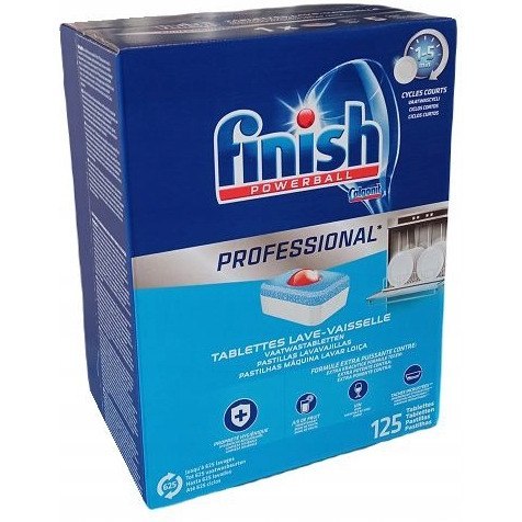 Tabletki do zmywarki FINISH POWERBALL PROFESSIONAL (125szt) Tabletki do zmywarki FINISH POWERBALL PROFESSIONAL (125szt)