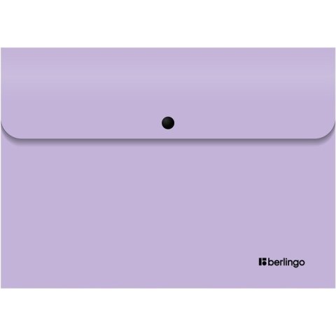 Teczka kopertowa zatrzaskowa BERLINGO A4 INSTINCT matowa fioletowa 352634 Teczka kopertowa zatrzaskowa BERLINGO A4 INSTINCT matowa fioletowa 352634