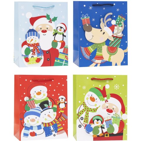 Torebka ozdobna TBN-24201-3D-A4-GL 26x32x10 (12szt) ROZETTE Torebka ozdobna TBN-24201-3D-A4-GL 26x32x10 (12szt) ROZETTE