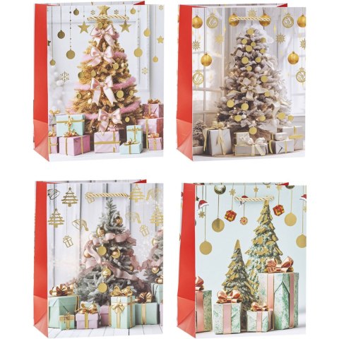 Torebka ozdobna TBN-24208-HS-A4 26x32x10cm (12szt) ROZETTE Torebka ozdobna TBN-24208-HS-A4 26x32x10cm (12szt) ROZETTE