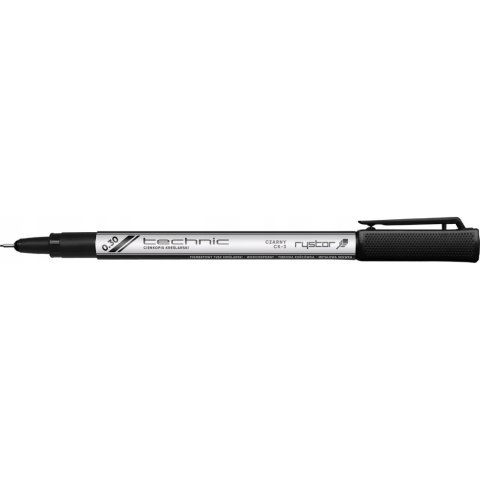 Cienkopis kreślarski 0,3mm a/czarny CK-03/A RYSTOR Cienkopis kreślarski 0,3mm a/czarny CK-03/A RYSTOR