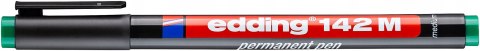 Marker niezmywalny do folii 1mm zielony 142M/004/ZI ED EDDING Marker niezmywalny do folii 1mm zielony 142M/004/ZI ED EDDING