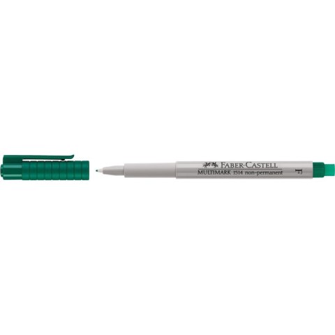 Marker nopermanent OHP zielony F 0,6mm 151463 FABER CASTELL Marker nopermanent OHP zielony F 0,6mm 151463 FABER CASTELL