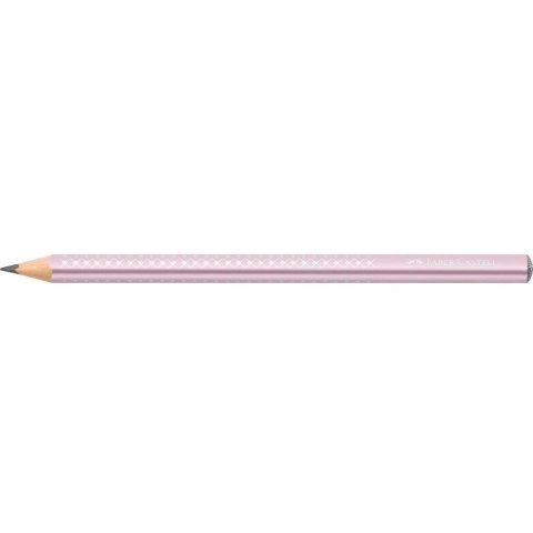 Ołówek JUMBO SPARKLE rose metallic 111661 Faber-Castell Ołówek JUMBO SPARKLE rose metallic 111661 Faber-Castell