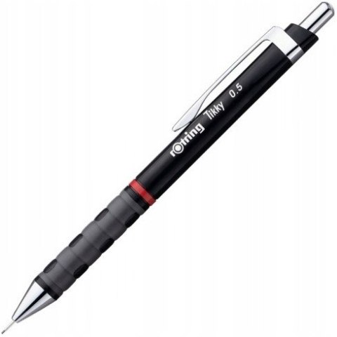 Ołówek automatyczny 0,5mm czarny TIKKY III S1904700 ROTRING Ołówek automatyczny 0,5mm czarny TIKKY III S1904700 ROTRING