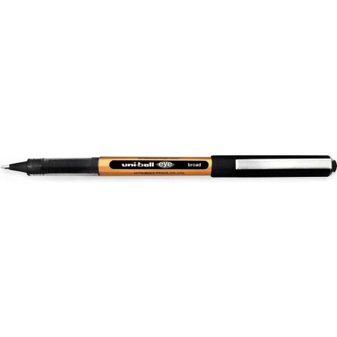 Pióro kulkowe 1mm UNI UB-150-10 czarny obudowa złota Pióro kulkowe 1mm UNI UB-150-10 czarny obudowa złota