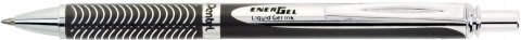 Pióro kulkowe PENTEL ENERGEL STERLING BL407-TR1AAPL czarne 0,7mm Pióro kulkowe PENTEL ENERGEL STERLING BL407-TR1AAPL czarne 0,7mm