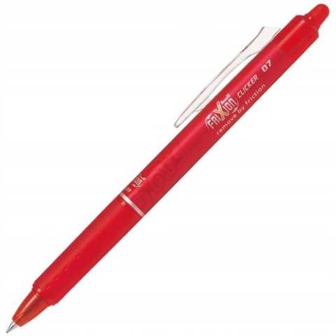 Pióro kulkowe PILOT FRIXION CLICKER czerwone PIBLRT-FR7-R Pióro kulkowe PILOT FRIXION CLICKER czerwone PIBLRT-FR7-R