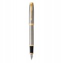 Pióro wieczne (F) IM brushed metal GT 1931649 PARKER