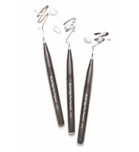 Pisak BRUSH SIGN PEN PIGMENT 3szt. SESP15-ST3ANSPPL PENTEL Pisak BRUSH SIGN PEN PIGMENT 3szt. SESP15-ST3ANSPPL PENTEL