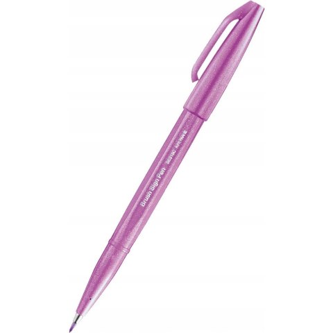 Pisak BRUSH SIGN PEN purpurowy SES15C-P2X PENTEL Pisak BRUSH SIGN PEN purpurowy SES15C-P2X PENTEL