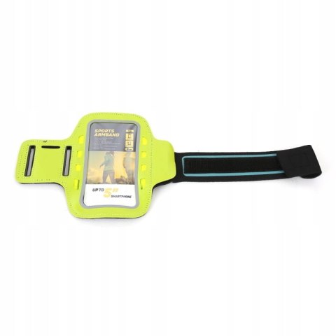 Etui/opaska na ramię do telefonu PLATINET z diodami led zielone (43707) Etui/opaska na ramię do telefonu PLATINET z diodami led zielone (43707)