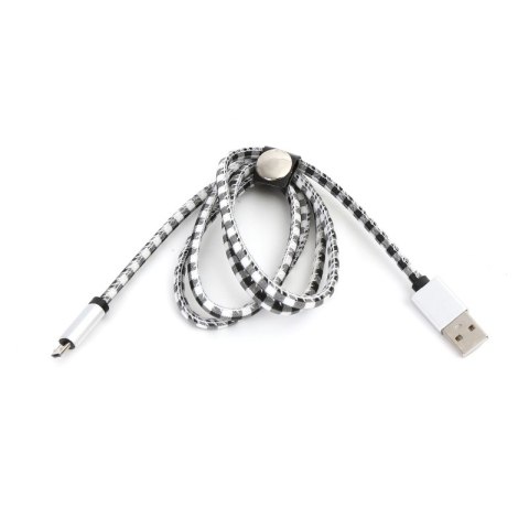 Kabel USB-A -> microUSB 1m 2,4A biały PLATINET MAMBA (43324) Kabel USB-A -> microUSB 1m 2,4A biały PLATINET MAMBA (43324)