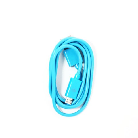 Kabel USB-A -> microUSB 1m 2A niebieski OMEGA BAJA (44340) Kabel USB-A -> microUSB 1m 2A niebieski OMEGA BAJA (44340)