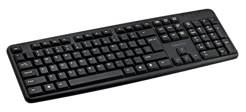 Klawiatura przewodowa USB US czarna OMEGA (41829) Klawiatura przewodowa USB US czarna OMEGA (41829)