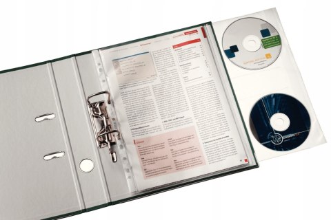Koszulki na dokumenty i CD (5szt) LEITZ Combo 47613103 Koszulki na dokumenty i CD (5szt) LEITZ Combo 47613103