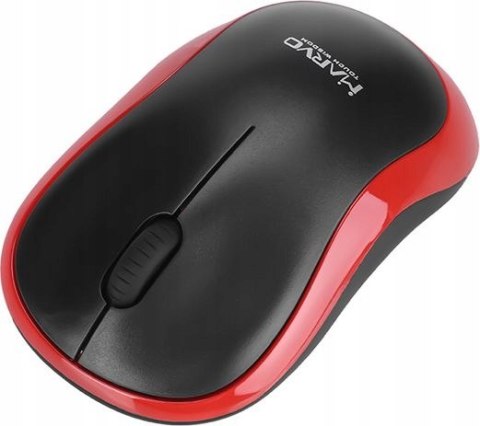 Mysz MARVO DWM100RD optyczna 1000dpi 2,4GHz bezprzewodowa czarno-czerwona Mysz MARVO DWM100RD optyczna 1000dpi 2,4GHz bezprzewodowa czarno-czerwona