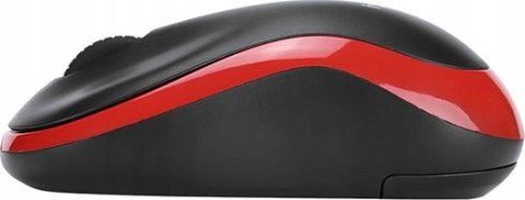 Mysz MARVO DWM100RD optyczna 1000dpi 2,4GHz bezprzewodowa czarno-czerwona Mysz MARVO DWM100RD optyczna 1000dpi 2,4GHz bezprzewodowa czarno-czerwona