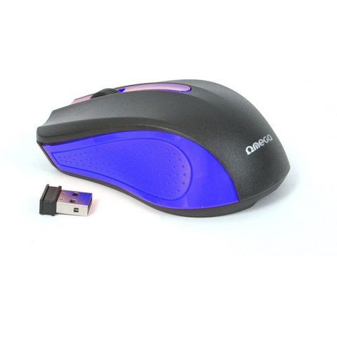 Mysz OMEGA bezprzewodowa optyczna 1000dpi USB niebieska (41792) Mysz OMEGA bezprzewodowa optyczna 1000dpi USB niebieska (41792)