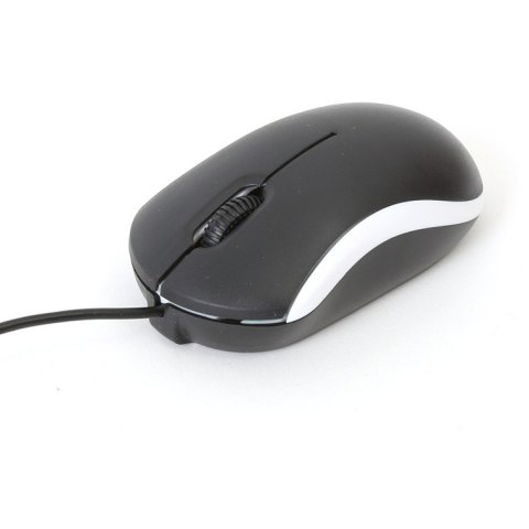 Mysz OMEGA optyczna 3D 1000dpi USB Value Line V2 czarno-biała (43212) Mysz OMEGA optyczna 3D 1000dpi USB Value Line V2 czarno-biała (43212)