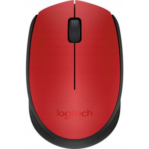 Mysz bezprzewodowa LOGITECH M171 czerwona 910-004641 Mysz bezprzewodowa LOGITECH M171 czerwona 910-004641