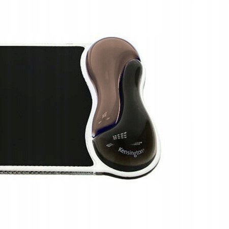 Podkladka pod mysz KENSINGTON czarno-szara 62399 Podkladka pod mysz KENSINGTON czarno-szara 62399