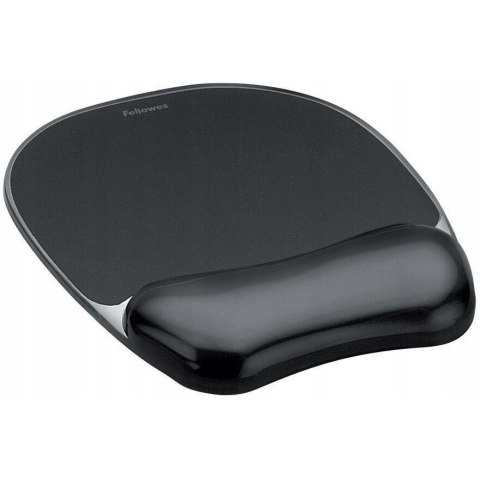 Podkładka pod mysz i nadgarstek FELLOWES Crystal czarna 9112101 Podkładka pod mysz i nadgarstek FELLOWES Crystal czarna 9112101