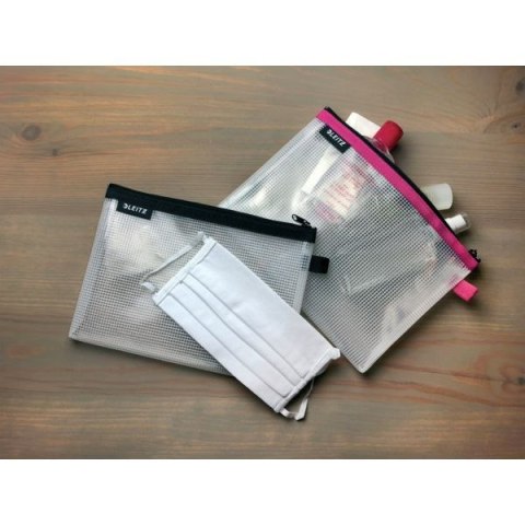 Podróżna koszulka Leitz WOW, rozmiar L, czarna 40260095 Podróżna koszulka Leitz WOW, rozmiar L, czarna 40260095