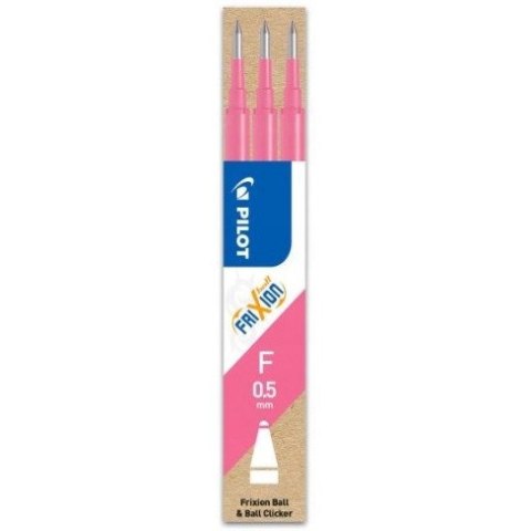 Wkład FRIXION CLIKER 0,5mm różowy (3 sztuki) PIBLS-FR5-P-S3-E Wkład FRIXION CLIKER 0,5mm różowy (3 sztuki) PIBLS-FR5-P-S3-E