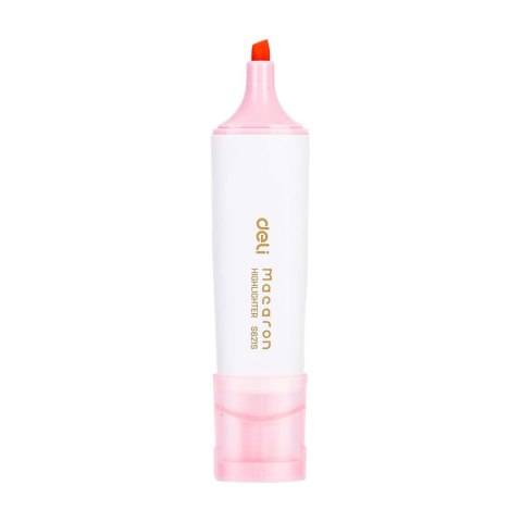 Zakreślacz 1-5mm MACARON różowy S621S pink DELI Zakreślacz 1-5mm MACARON różowy S621S pink DELI