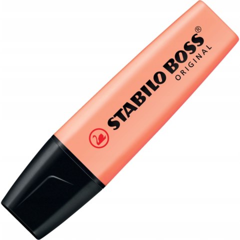 Zakreślacz STABILO BOSS 70/126 pastelowy pomarańczowy Zakreślacz STABILO BOSS 70/126 pastelowy pomarańczowy