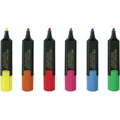 Zakreślacz TEXTLINER 48 etui 4 kolory 154804 FC FABER-CASTELL Zakreślacz TEXTLINER 48 etui 4 kolory 154804 FC FABER-CASTELL