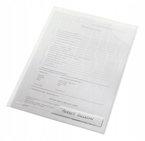Folder Combifile A4 (5szt) przezroczysty na 40kartek 47260003 LEITZ Folder Combifile A4 (5szt) przezroczysty na 40kartek 47260003 LEITZ