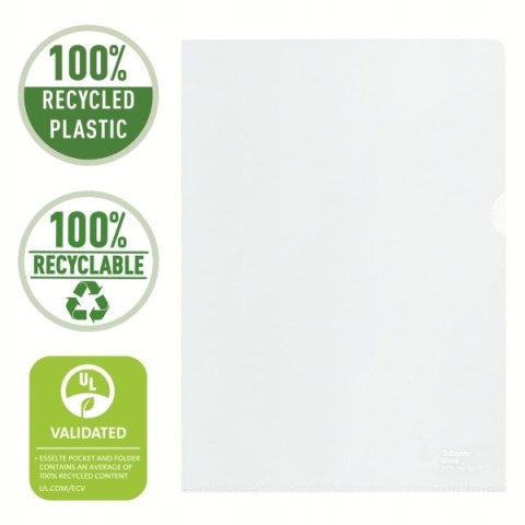 Folder groszkowy A4 Recycled Premium PP 100 mic.opakowanie 100 sztuk 627496 ESSELTE Folder groszkowy A4 Recycled Premium PP 100 mic.opakowanie 100 sztuk 627496 ESSELTE