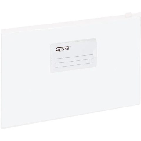 Koperta foliowa A4 na suwak EC009B biała 120-1055 GRAND Koperta foliowa A4 na suwak EC009B biała 120-1055 GRAND