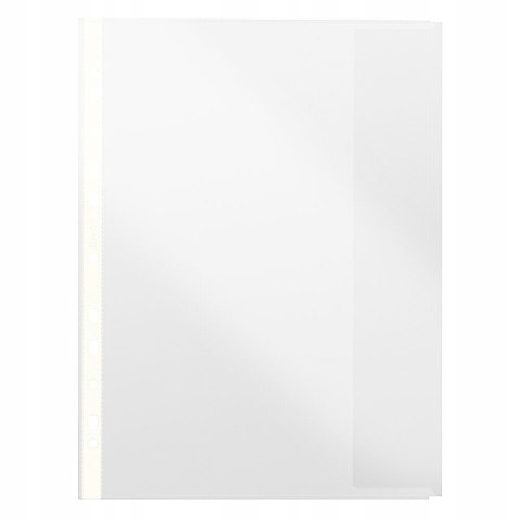 Koszulki groszkowe z klapką B4, format A4+ 120 mic. (10szt) BANTEX 100550133 Koszulki groszkowe z klapką B4, format A4+ 120 mic. (10szt) BANTEX 100550133