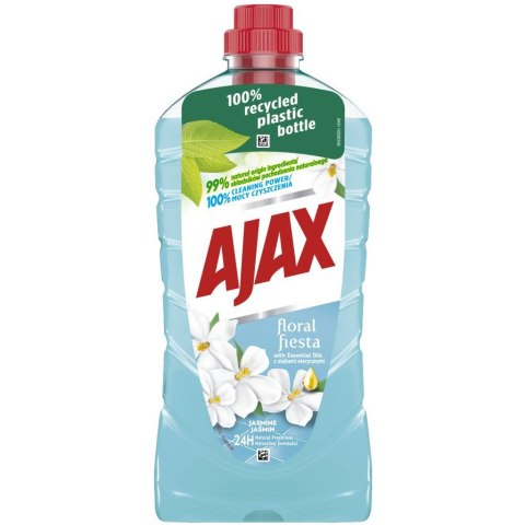 Płyn do mycia podłóg AJAX Floral Fiesta 1L Jaśmin Płyn do mycia podłóg AJAX Floral Fiesta 1L Jaśmin