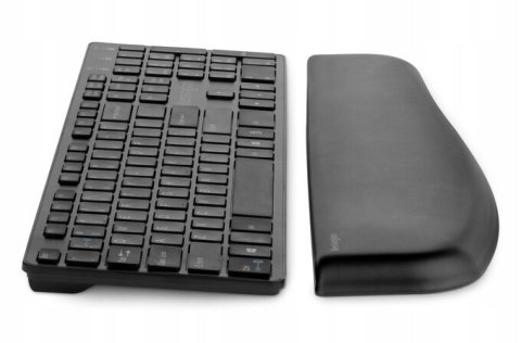 Podkładka KENSINGTON ErgoSoft pod nadgarstki do klawiatur standardowych czarna K52799WW Podkładka KENSINGTON ErgoSoft pod nadgarstki do klawiatur standardowych czarna K52799WW