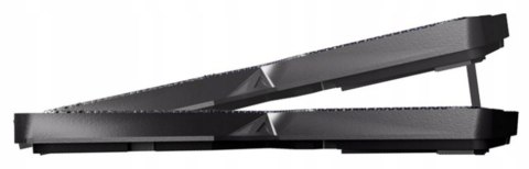 Podstawka chłodząca pod laptopa GAMEPRO TORNADO podświetlenie 4xwentylator czarna (CP575) Podstawka chłodząca pod laptopa GAMEPRO TORNADO podświetlenie 4xwentylator czarna (CP575)
