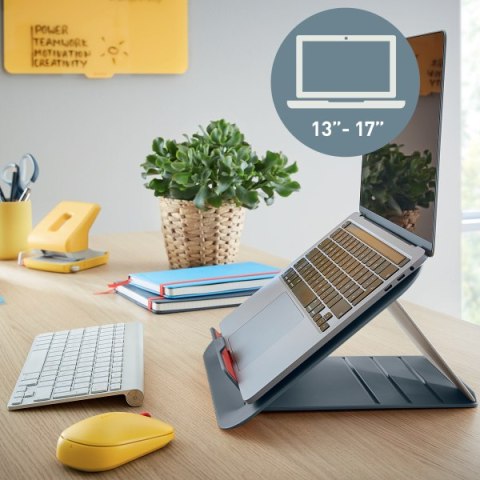 Podstawka pod laptopa Ergo Cosy szara 64260089 LEITZ Podstawka pod laptopa Ergo Cosy szara 64260089 LEITZ